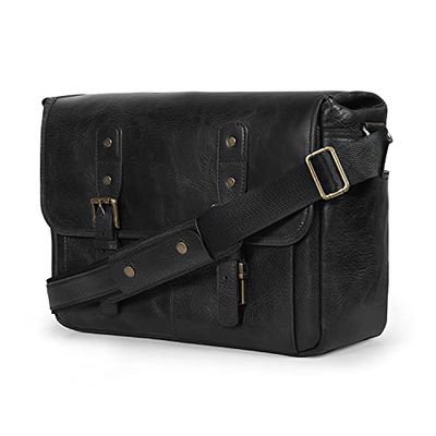 MegaGear MG1966, Maletín Unisex Adulto, Negro, Talla única