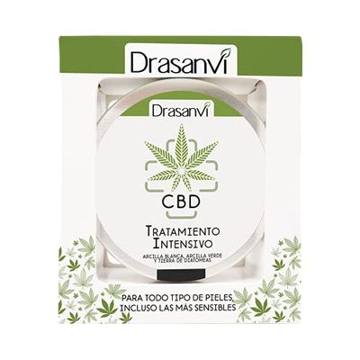 Drasanvi CBD - Trattamento corpo calmante con CBD - 3 argille x 140 g
