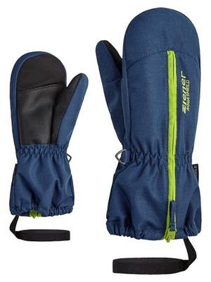 Ziener Baby LANGELO Ski Gloves/Winter Sports | Waterproof, Breathable, Hale Navy Stru, 110