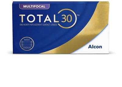 TOTAL30 Multifocal Lenti a Contatto Mensili | 3 lenti | BC 8.4 mm | DIA 14.2 mm | ADD HIGH | +03.25 Diopt