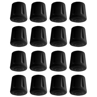 cyclingcolors 16X Embout Pied de Chaise renforcé antidérapant Caoutchouc EPDM Table Tabouret béquille Canne (20mm)