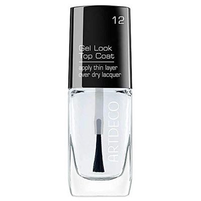 ARTDECO Gel Look Top Coat – högglans överlack för glänsande naglar – 1 x 10 ml
