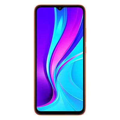 Xiaomi Redmi 9C NFC Smartphone, ontgrendeld, 4G (6,53 inch, 2 GB RAM, 32 GB geheugen, 5000 mAh), oranje, Franse versie