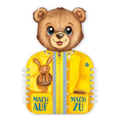 Trötsch Mach auf mach zu Spielbuch mit Verschlüssen Bilderbuch Pappenbuch: Fühl- und Spielbuch Beschäftigungsbuch Kinderbuch