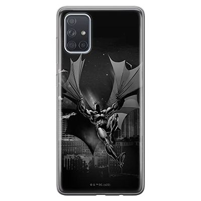 Ert Group custodia per cellulare per Samsung A71 originale e con licenza ufficiale DC, modello Batman 073 adattato in modo ottimale alla forma dello smartphone, custodia in TPU