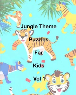 Jungle Theme Puzzles for Kids Vol1