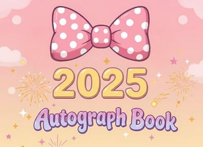 2025 Autograph Book for Girls: Keepsake Memory Journal with Space for Signatures, Photos & Magical Adventures | Trip Souvenir & Gift for Kids