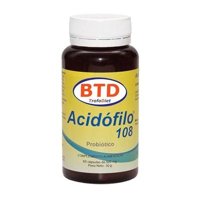 Acidofilo-108 60 capsulas BTD