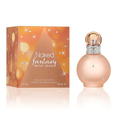 Britney Spears Naked Fantasy Eau de Toilette Spray for Women, Fruity and Gourmet Scent