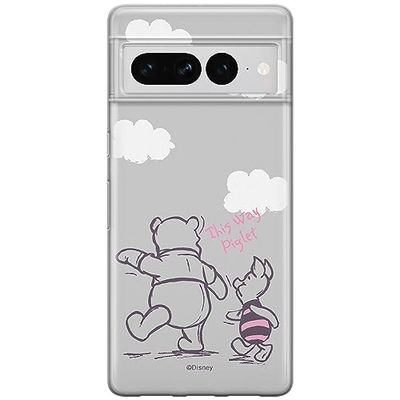 ERT GROUP mobiltelefonfodral för Google PIXEL 7 PRO originalt och officiellt licensierat Disney mönster Winnie the Pooh & Friends 006, fodral tillverkad av TPU-plast