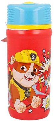 Patrulla Canina - ALMACENESADAN, 2561; Botella Snack Capacidad Botella 390ml, Producto de Plástico