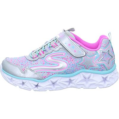 Skechers GALAXY LIGHTS, para , Silver Durapatent/Multi Textile/Trim, 36.5 EU
