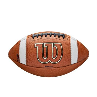 Wilson GST - Pallone da calcio in pelle, prodotto ufficiale