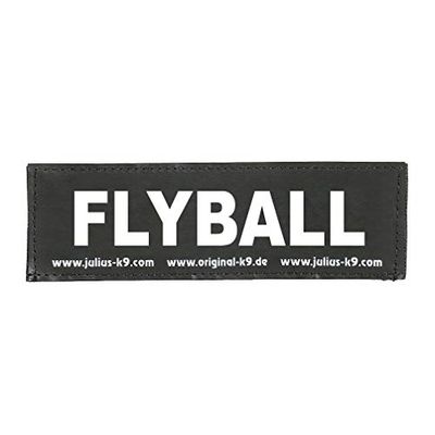 1 paire de patchs interchangeables Flyball Noir Taille L
