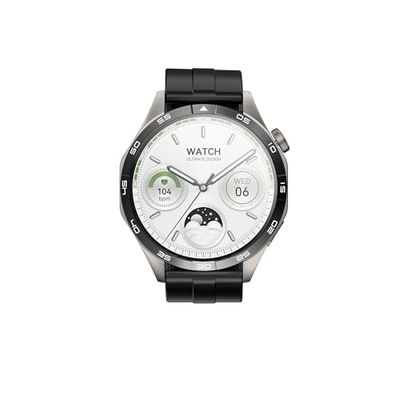 VALDUS VG52 Pro (2025) Grey, Montre de santé avec Fonction téléphonie, écran AMOLED, modèle de Pointe Polyvalent, Gris, Gris, Normal