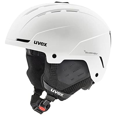 uvex stance, Skihelm Unisex-Volwassene, white matt, 51-55 cm