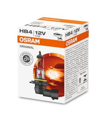OSRAM Sylvania Original 12 V HB4 lâmpada padrão halogénio de faróis