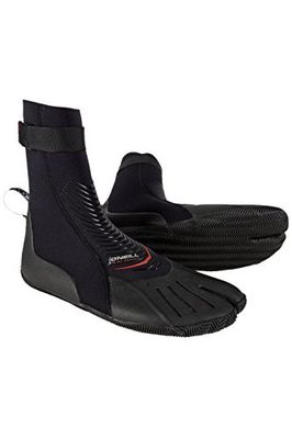 O'Neill Wetsuits Heren Heat 3mm Split Toe Booties, Zwart, 12