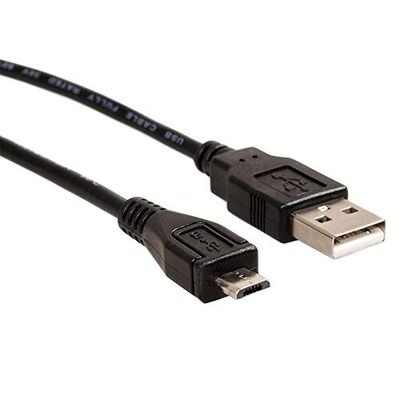 Maclean MCTV-746 USB-anslutningskabel USB 2.0 USB-A-kontakt till mikro-USB-B-kontakt kabelanslutning – kontakt/mikrostecker (3 m)
