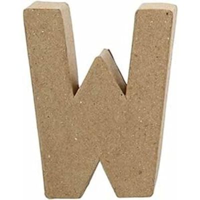 Letter, small, H: 10 cm, W, 1pc, W: 8,3 cm