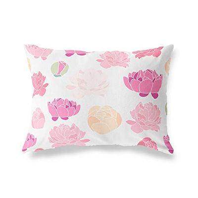BonaMaison Fundas para Cojínes, Patrón Aleatorio Funda de Almohada para Sofá Coche Silla Oficina Cama Decorativa Moderna Decoración del Hogar, 35x50 Cm - Diseñado y Fabricado en Turquía