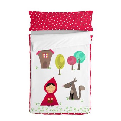 HappyFriday Saco Nórdico con Relleno Mr Fox Grandma Multicolor 90 x 200 cm