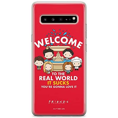 ERT GROUP Mobiltelefonskal för Samsung S10 5G original och officiellt licensierade vänner mönster Friends 005 perfekt anpassad till mobiltelefonens form, TPU-fodral