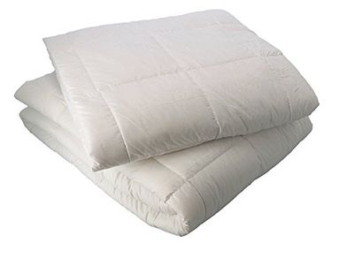 Gabel Nottetempo Couette, Tissu extérieur 100% Coton, garnissage en Plume d'oie, Blanc, à Une Place et demie, 205 x 200 x 2 cm