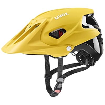 uvex quatro integrale - extremt lätt MTB-hjälm för dam och herr - individuell storleksanpassning - inställbar skärm - sunbee-black matt - 56-61 cm