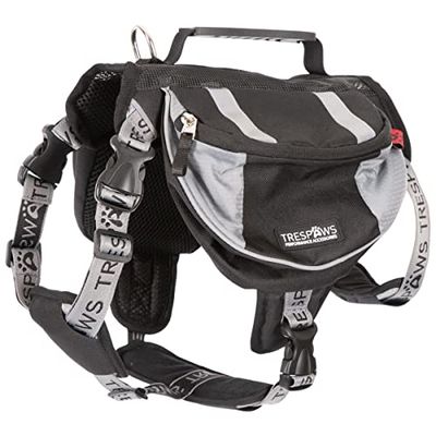 SNOOPER - DOG BACKPACK HARNESS - C: BLK T: S