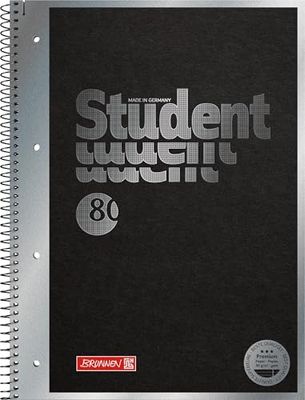 BRUNNEN Premium Student 'Hardwired' College Notepad A4 Lined