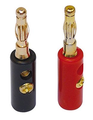 Dynavox Fiche banane 2 x rouge 2 x noir