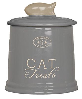 Banbury & Co Tarro de cerámica para Almacenamiento de Gatos.