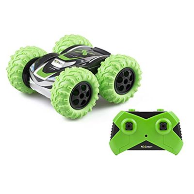 EXOST Macchina telecomandata fuoristrada, 360 Cross 2,4Ghz, Guida a 360° su 2 lati, Giocattolo per bambini, Dai 5 anni