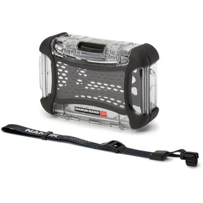 NANUK 320-0011 Nano Series - Funda rígida Impermeable Mediana para teléfonos, cámaras y Dispositivos electrónicos (Transparente)