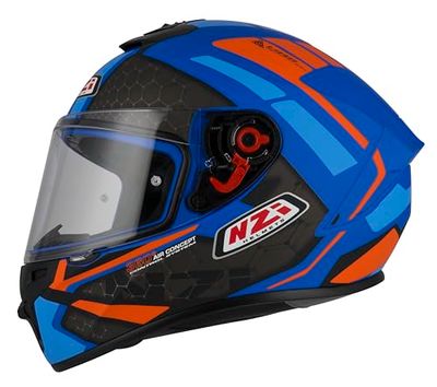 Trendy OVERTAKING Blue&Sky Blue Integralhjälm