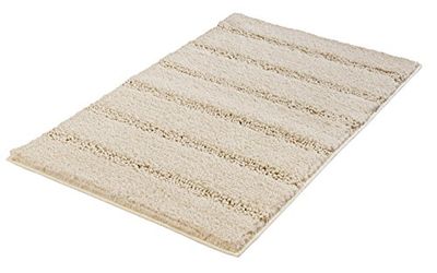 Kleine Wolke Monrovia Bath Rug, Polyester, Beige, 60 x 100 x 2.5 cm