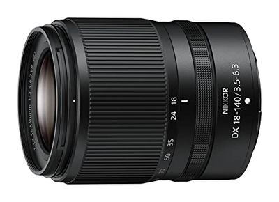 Nikon NIKKOR Z DX 18-140 f/3.5-6.3 VR, Obiettivo Zoom 7,8x Da Viaggio, Versatile, Alta Potenza, VR 5 Stop, Compatto, Leggero, nero [Nital Card: 4 Anni di Garanzia]