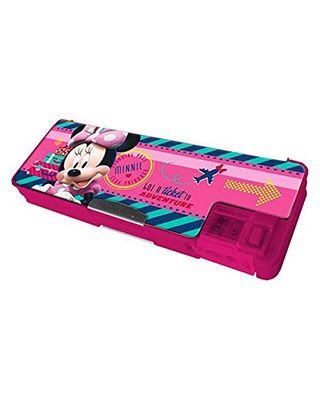 Made in Trade AST0093 Etui, 3 x 23 x 8 cm Minnie, synthetisch, zwart, 23 x 10 x 6 cm