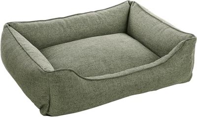 Flamingo Lit Gini pour Chien Chat - Panier pour Chien Chat - 80x67x22cm - Lavable - Fond Anti-dérapant - Housse Amovible Lieu de Couchage Doux et Confortable