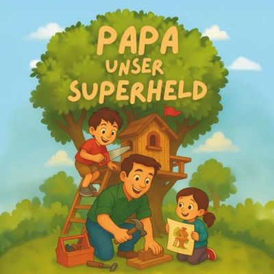 „Papa unser Superheld“: mit Papa wird jeder Tag zum Abenteuer. Liebevolle Kurzgeschichten zum Vorlesen - für Kinder ab 3 Jahren.