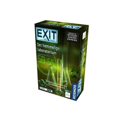 SPILBRÆT Exit : Det hemmelige Labatorie - Escape Room Game (Danois)