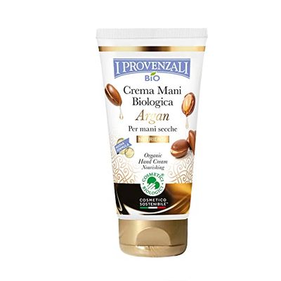 I Provenzali Crème Mains Bio Argan, 75 ml