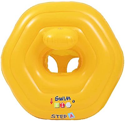 GLOBO, Swim Kid Baby Seat 73x70 cm Bracelets et Flotteurs Natation et Waterpolo Mixte Enfant, (Multicolore) Taille Unique