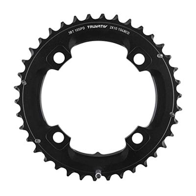 Sram MTB Unisex – ochrona tarczy łańcuchowej dla dorosłych S1, czarna, 38 zębów