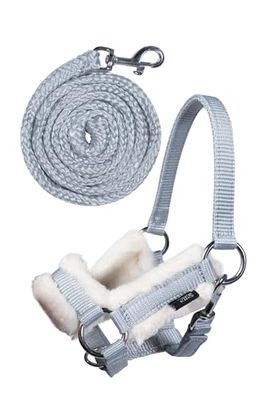 HKM SPORTS EQUIPMENT Hobby Horse Halsterset (grijs)
