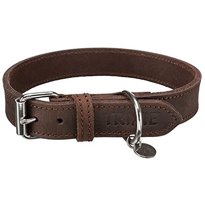 Trixie 19006 Rustic - Collare in Pelle grassa, 93,12 g