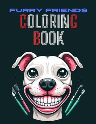 Furry Friends Coloring Book: Coloring Adventures in the Animal Kingdom