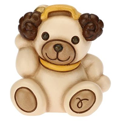 THUN - Icône Bélier, Zodiaque - Teddy Stars - Icônes - Céramique Peinte à la Main - 3,5x3,2x7 cm h