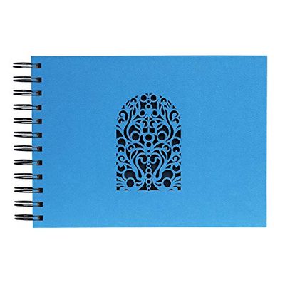 Exacompta 15456E Opium spiraalalbum (50 pagina's, 23x16 cm) 23 x 16 cm turquoise